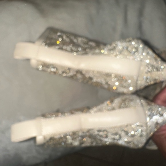 EUC GIANNI BINI HALLAND GLITZY EMBELLISHED LEOPARD PLATFORM HEELED BOOTIES - Picture 10 of 13